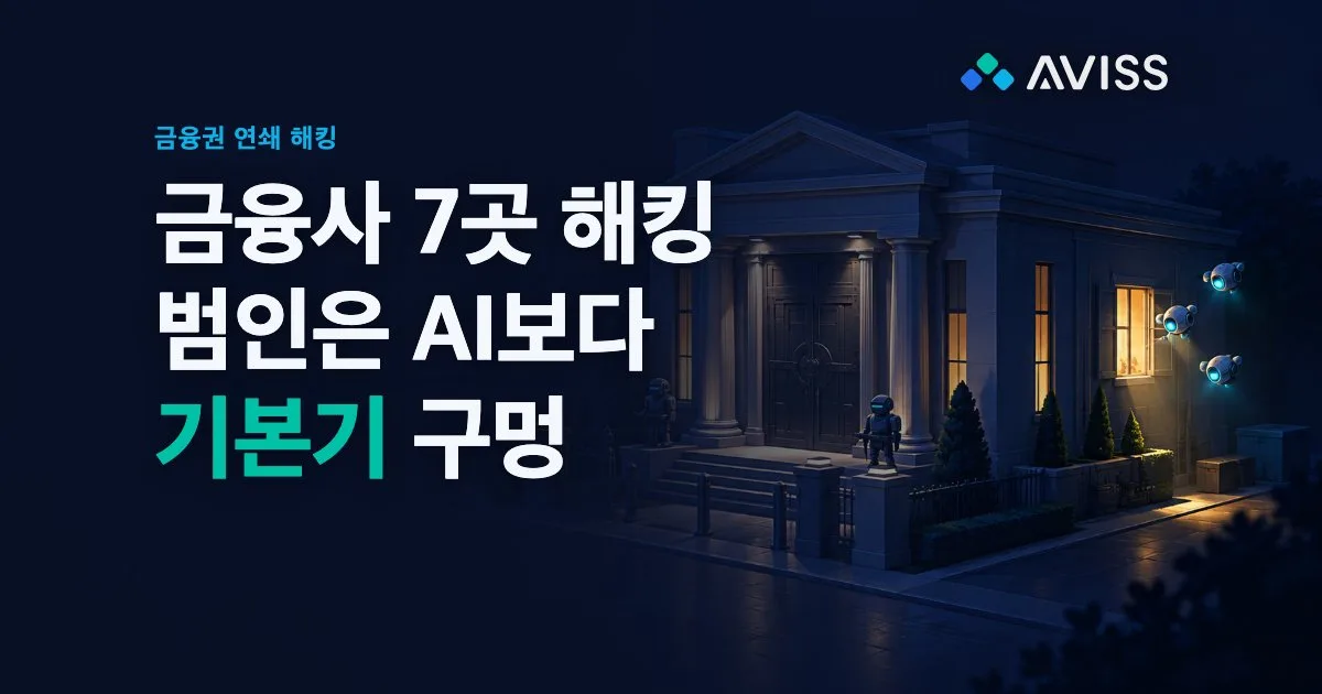 금융사 7곳 연쇄 해킹, 정말 AI가 털었을까: ARTEX 흔적과 뚫린 기본기를 원문으로 확인했습니다
